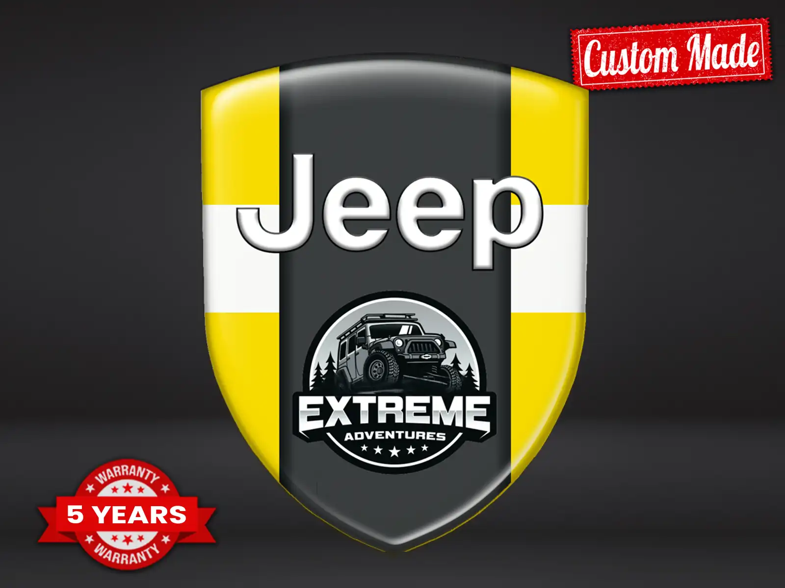 Jeep Decalcomanie Auto Durevoli Max Sportivi Chic Pro